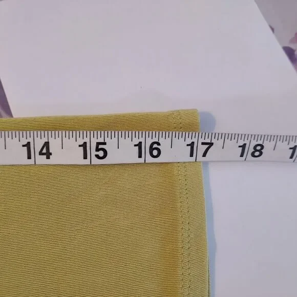 Chico's Travelers Sz 1 Womens M Cardigan Jacket Slinky Stretch Peplum Tie Front - Picture 11 of 12